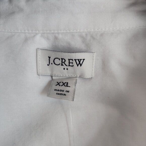 Ladies SZ XXL J Crew Factory White Poplin  Popover - Picture 4 of 4